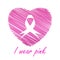 I wear pink- Breast Cancer awareness month october