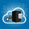 IaaS Infrastructure as a Service on the cloud internet hosting server storage