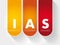 IAS - International Accounting Standards acronym