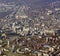 Iasi city seen from airplane