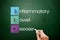 IBD - Inflammatory Bowel Disease acronym concept