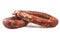 Iberian red spanish chorizos with their distinctive smokiness an