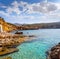 Ibiza Cala Xarraca in Sant Joan of Balearics