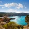 Ibiza Cala Xarraca in Sant Joan of Balearics