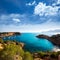 Ibiza Es Porroig also Port Roig view at Balearic