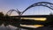 Ibn Abbas Firnas Bridge at sunset, Cordoba, Spain