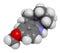 Ibogaine alkaloid molecule, found in Tabernanthe iboga. 3D rendering. Atoms are represented as spheres with conventional color