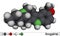 Ibogaine molecule. It is monoterpenoid indole alkaloid, psychoactive substance, hallucinogen, psychedelic. Molecular model. 3D