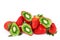 Ibrid fruit strawberry-kiwi