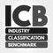 ICB - Industry Classification Benchmark acronym