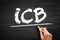 ICB Industry Classification Benchmark - system for assigning all public companies to appropriate subsectors of specific industries