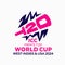 , ICC Mens T20 World Cup Cricket 2024 in the US and West Indies logo