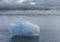 Ice Block on Beach, Iceland