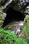 Ice cave entrance, pothole