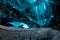 Ice cave in Iceland.