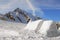 The ice church from balea valley,romania