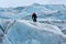 Ice climbing Mendenhall Glacier, Juneau, Alaska