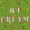 Ice-cream background seamless pattern