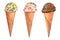 Ice Cream Cone Assortment