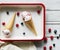 Ice cream cone in a tray food photography recipe idea