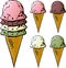 Ice cream cones