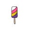 Ice cream doodle icon