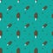 Ice Cream Frozen Candy Seamless Pattern