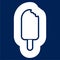 Ice cream icon, Popsicle Icon - Illustration