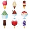 Ice cream icons