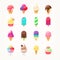 Ice cream icons