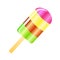 Ice cream lolly background