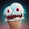 Ice cream monster