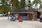 Ice-Cream Shop on the Pigeon Point Beach, Tobago, West Indies