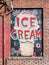 Ice cream sign