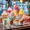 Ice Cream Spectacle: An Array of Cool, Creamy Indulgences