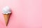 Ice Cream themed background large copy space - stock picture backdrop