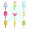 Ice Creams On Stick Collection