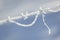 Ice Crystals On Barbed Wire