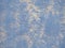 an Ice crystals in the detail on a window glass in winter time