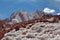 Ice crystals in Tajikistan