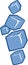 Ice cubes icon