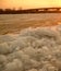 Ice drift on the Ussuri River