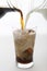 Ice drink image, ice coffee, ice cafe au lait