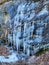 Ice fall during a cold spell