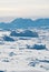 Ice field in Greenland