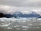 Ice floes from an artic glacier.