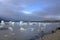 Ice floes on the lake Fjallsarlon glacier lagoon