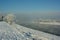 Ice floes on the river Elbe