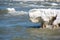 Ice formation in Lake Michigan