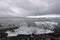 Ice formations at JÃ¶kulsÃ¡rlÃ³n Iceberg Lagoon